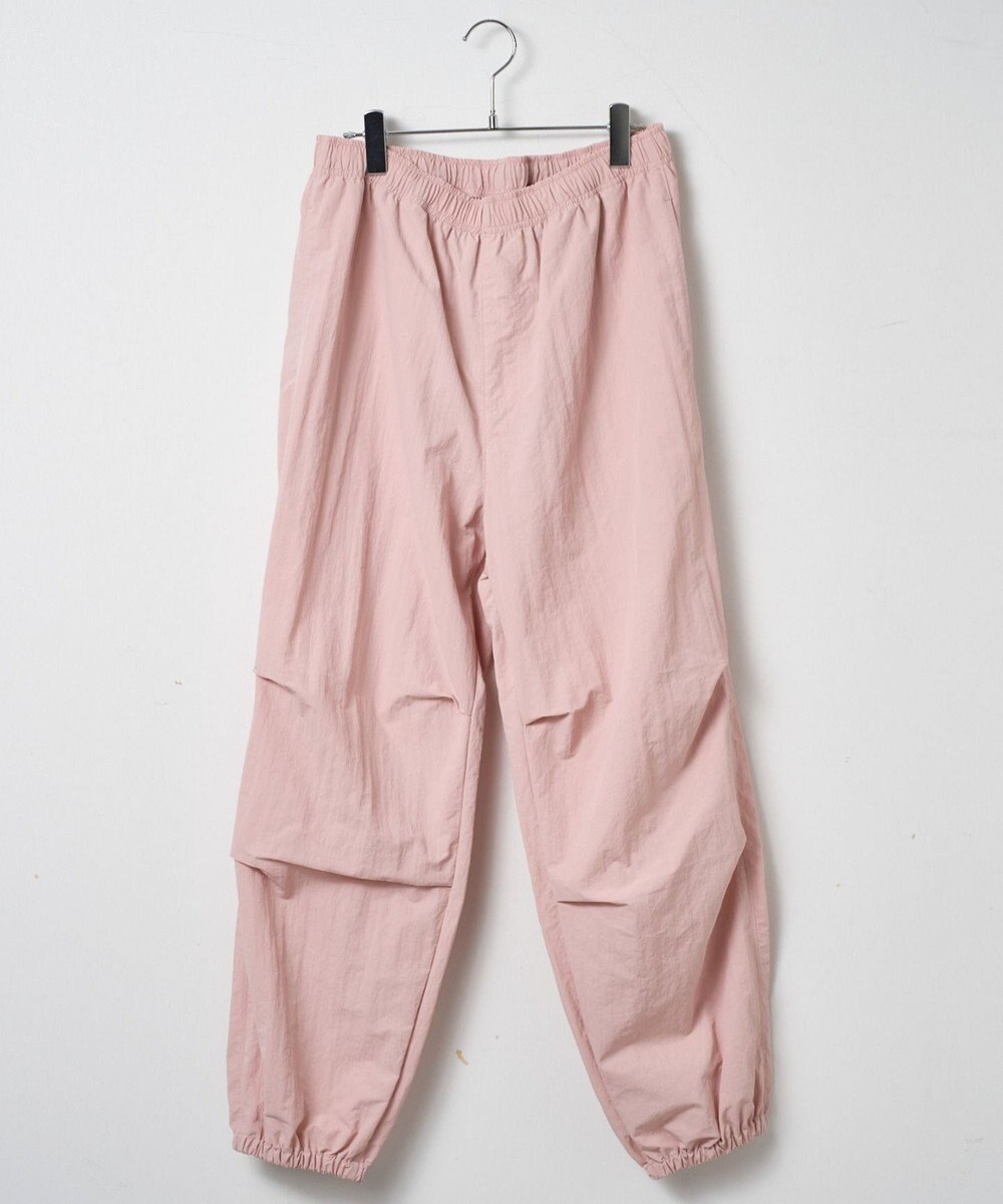 WEGO 【ウエストゴム/撥水/洗濯機可】ナイロンイージーパンツ 