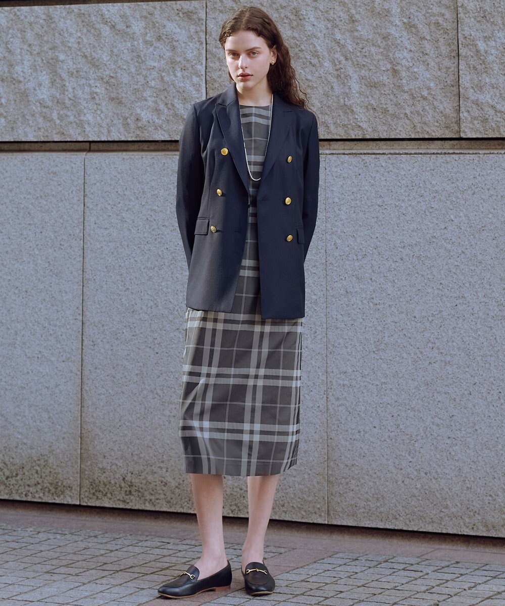 J.PRESS LADIES L オックス ダブル テーラードジャケット 