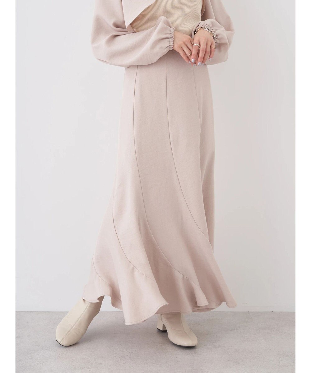 earth music&ecology エアリーエスカルゴスカート 