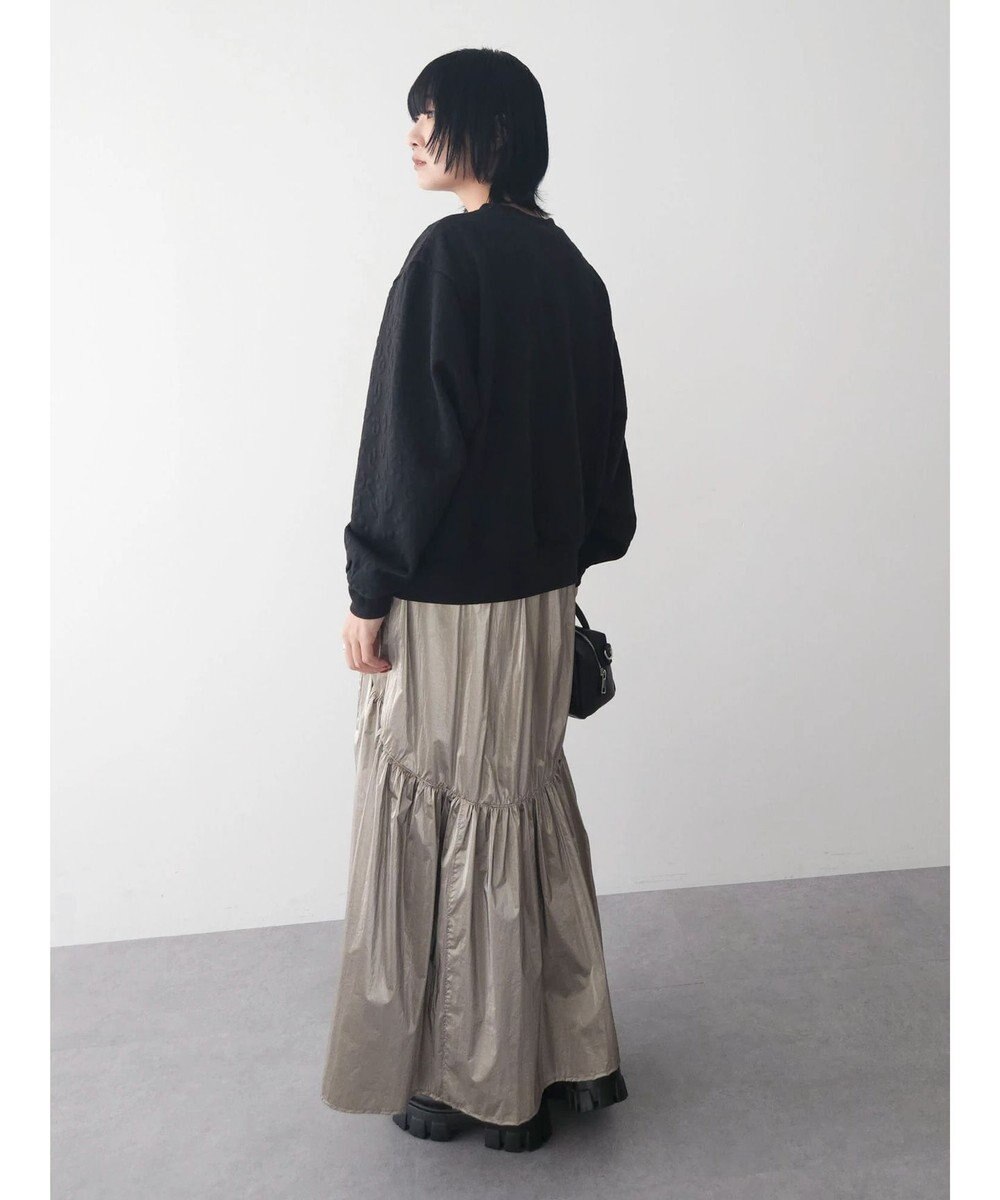 Green Parks ヒョウ柄ジャガードプルオーバー 