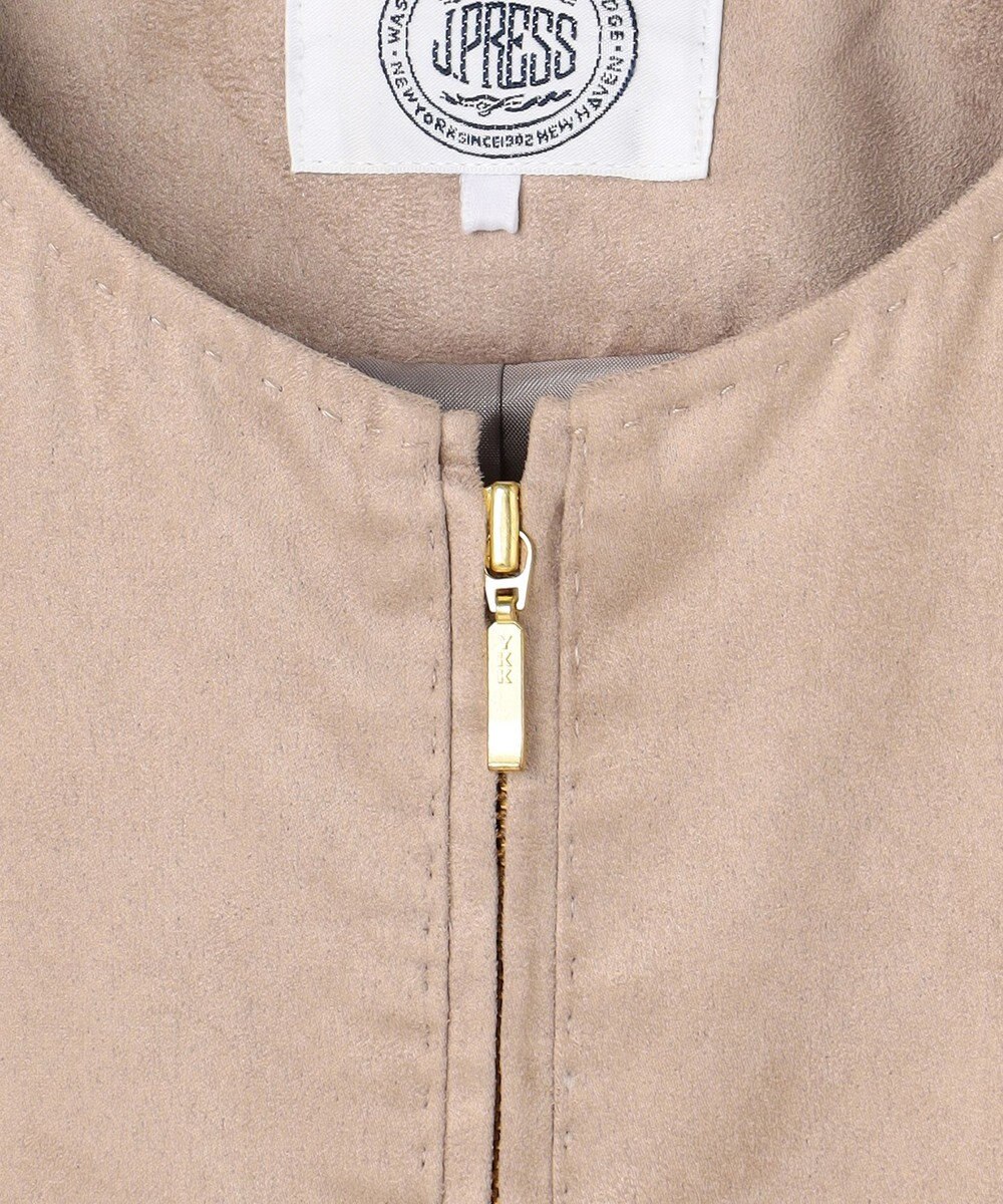 J.PRESS LADIES ライトマイクロスエード ブルゾン 