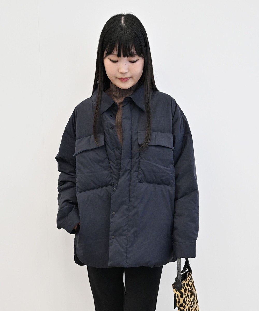 KWD 【日本製/高品質ダウン】LIGHT DOWN SHIRTS JACKET ライトダウンシャツジャケット 