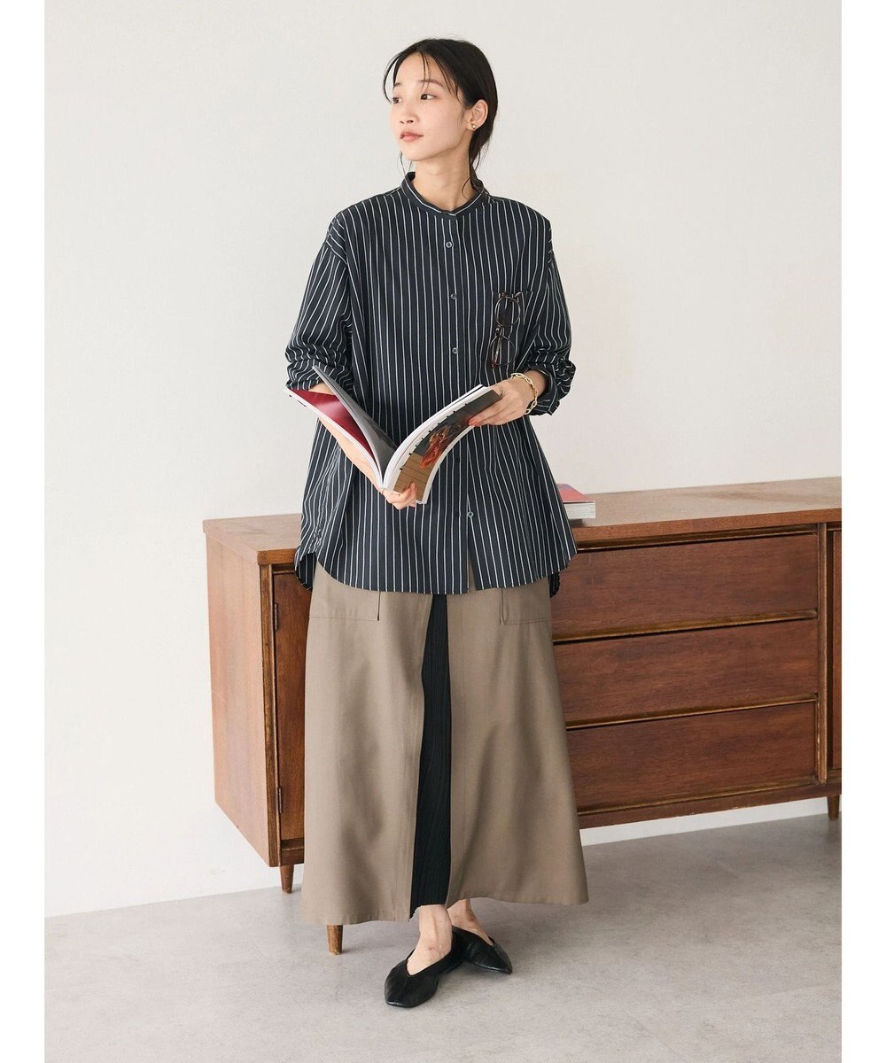 CRAFT STANDARD BOUTIQUE バンドカラーシャツ 