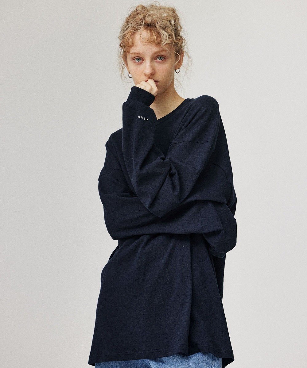 LENO CREWNECK PULLOVER《UNISEX》クルーネックカットソー 