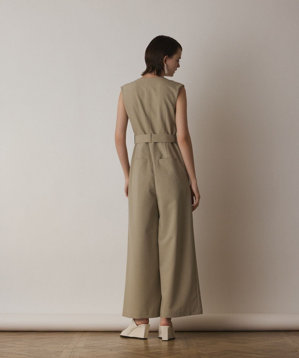 GRACE CONTINENTAL ベルト付サロペット 