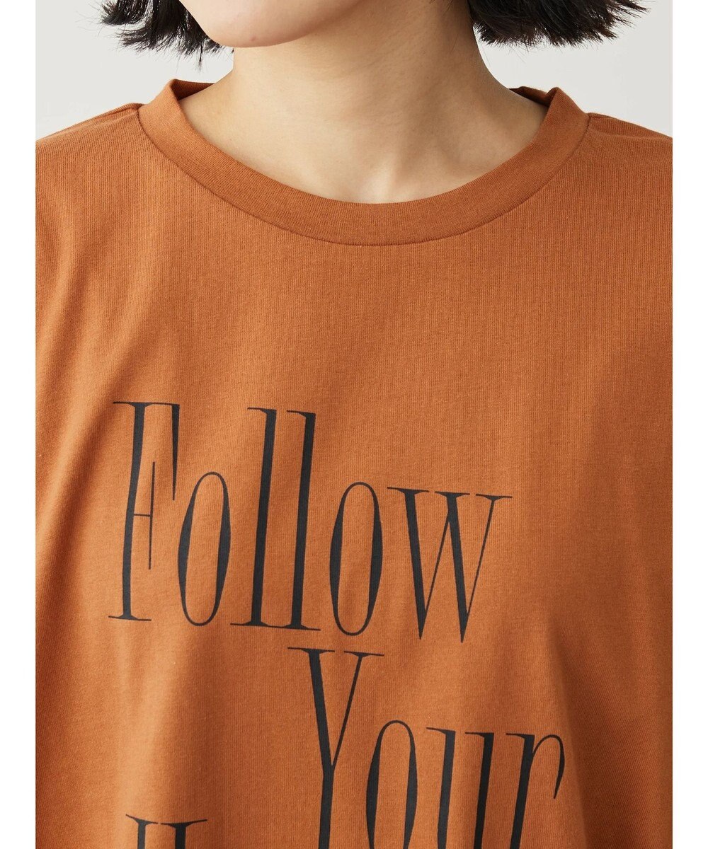 Green Parks ・Ｐｅｔｉｔ　Ｆｌｅｕｒ　ロゴｐｔフレアスリーブロンＴ 