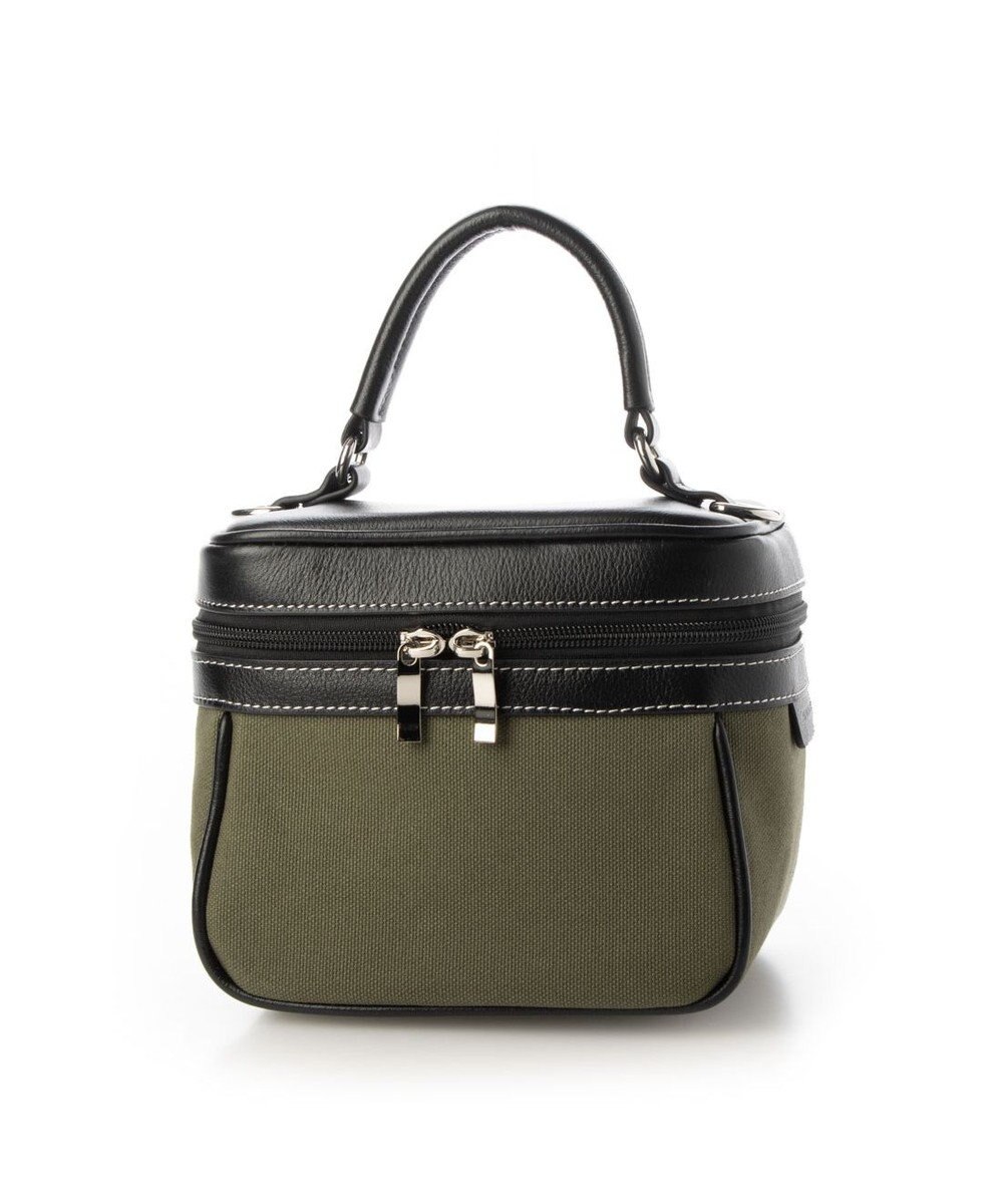 LA BAGAGERIE 【倉敷帆布】キャンバスバニティバッグ 