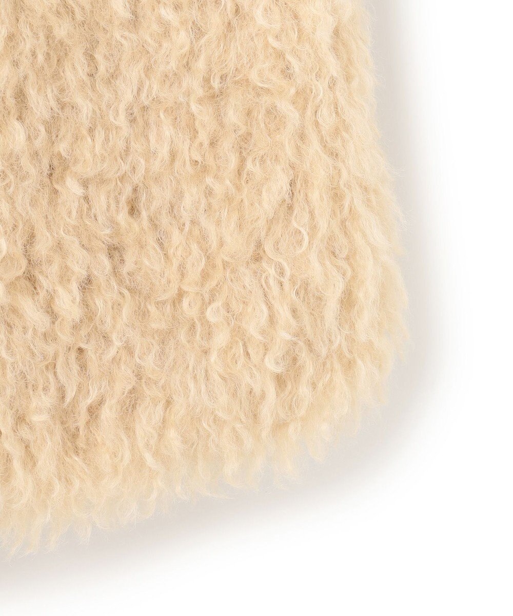 BEIGE， PUY / フェイクファーベスト 