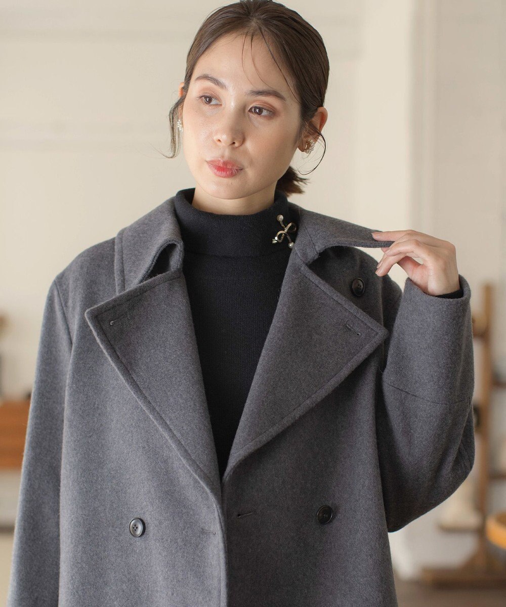 組曲 ショートビーバー ピーコート 