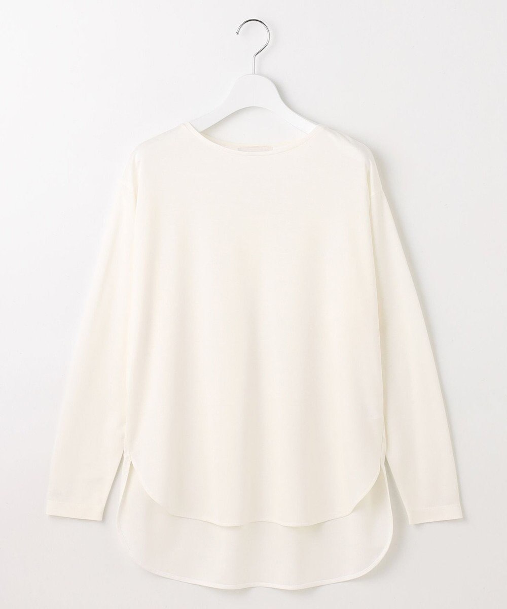 自由区 L ブラウスライクジャージー カットソー 