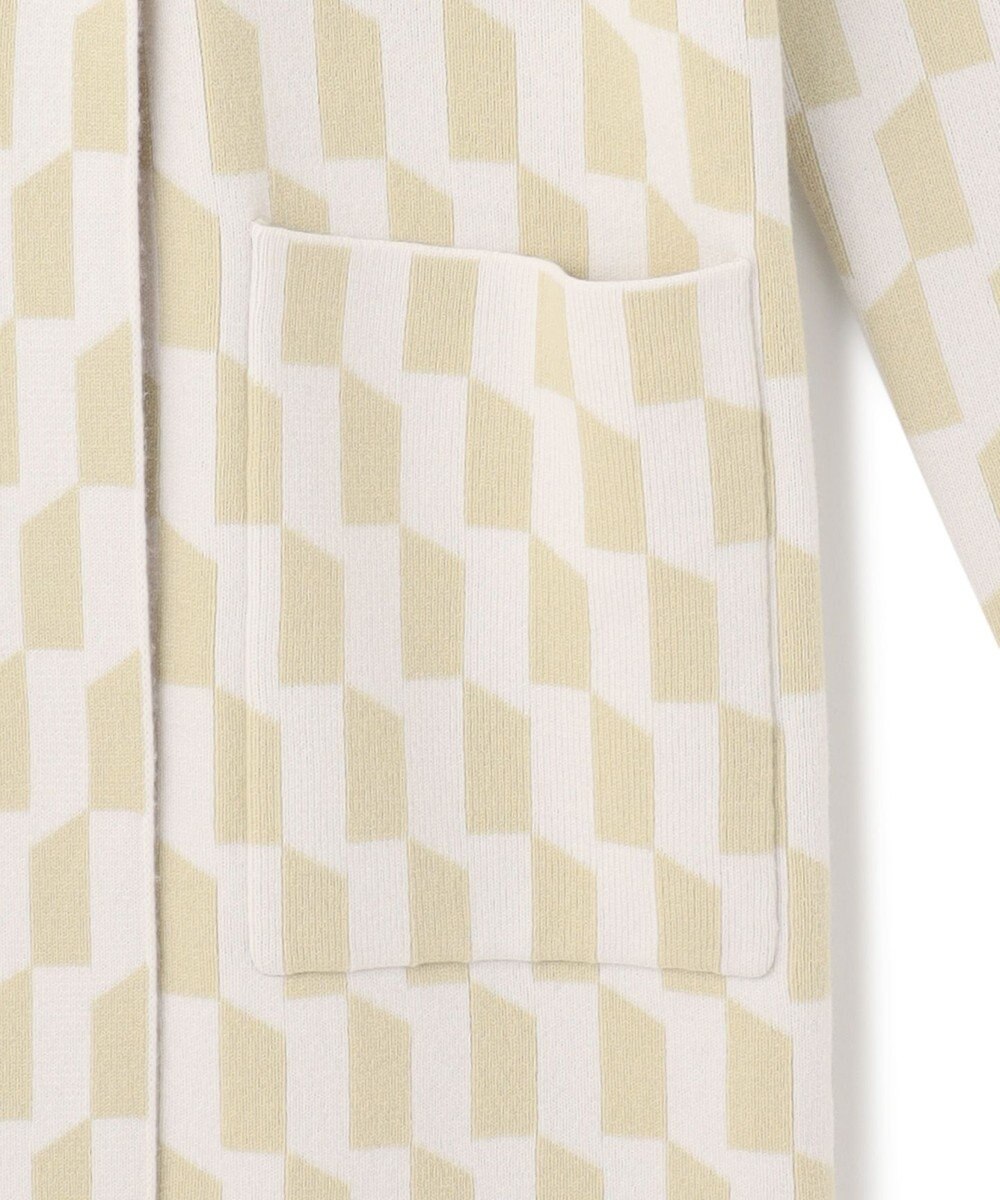 JOSEPH アルコーブ　インターシャ　ニットコート 