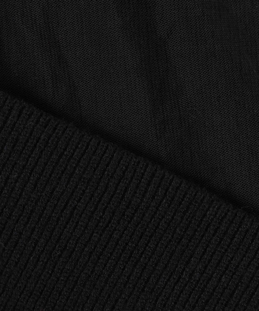 ANY SIS S 【洗える】ビスチェ風チュールコンビ ニット 