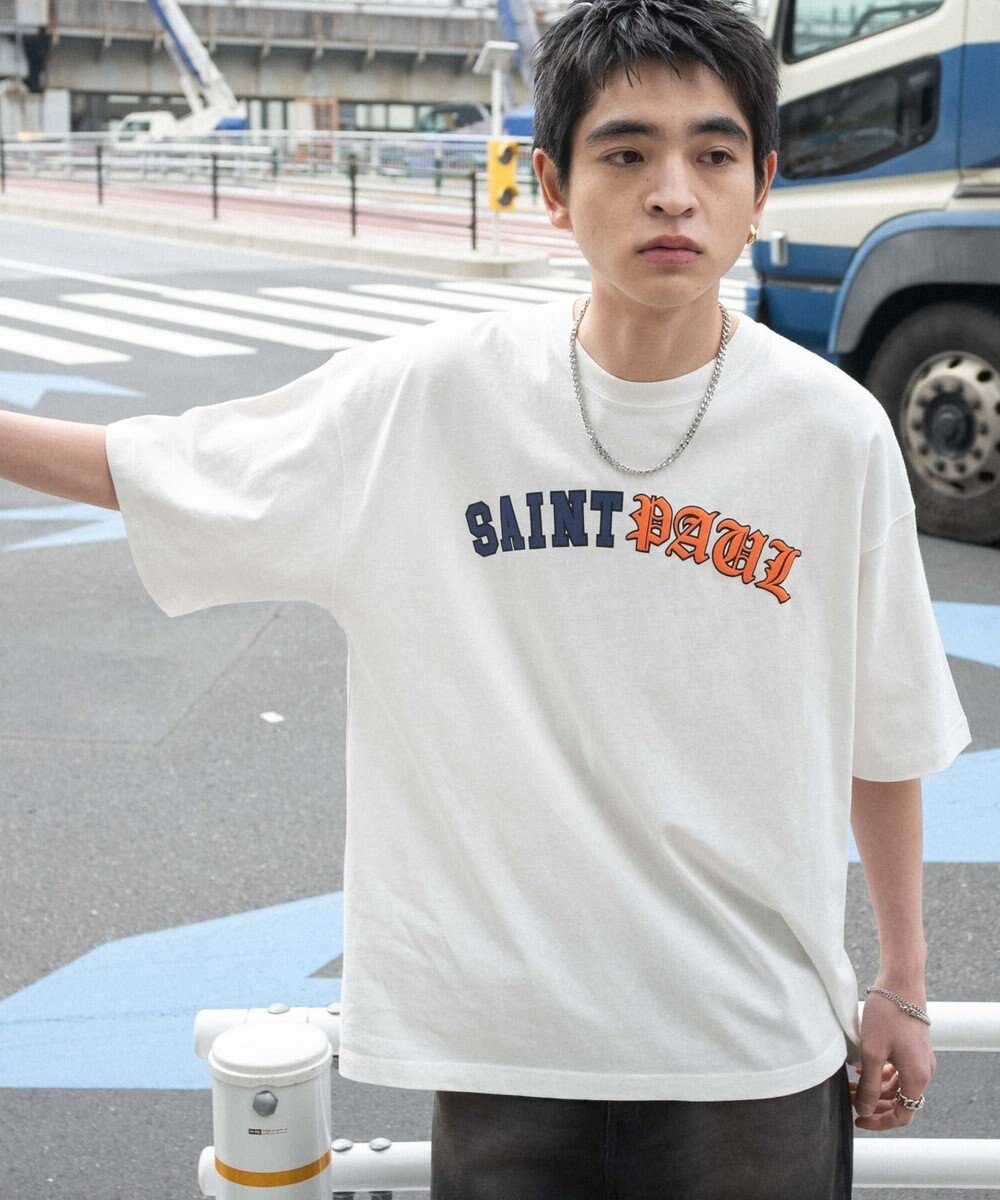 WEGO 【ユニセックス着用ITEM】アクセ付きグラフィックT（SS） 