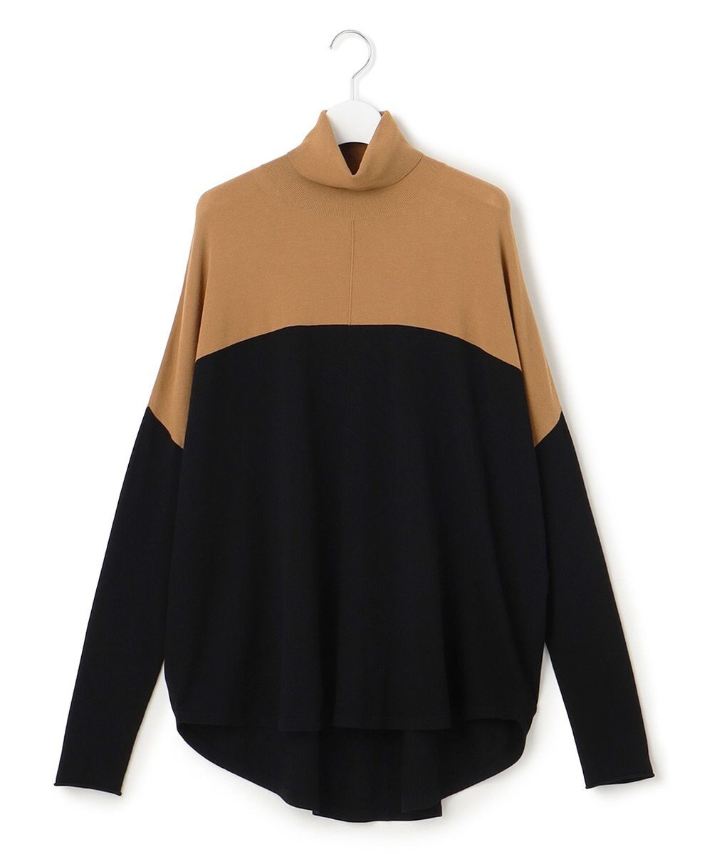 ICB L 【新色追加・WEB限定カラーあり】 ヴィスコースワイド タートルネックプルオーバー 