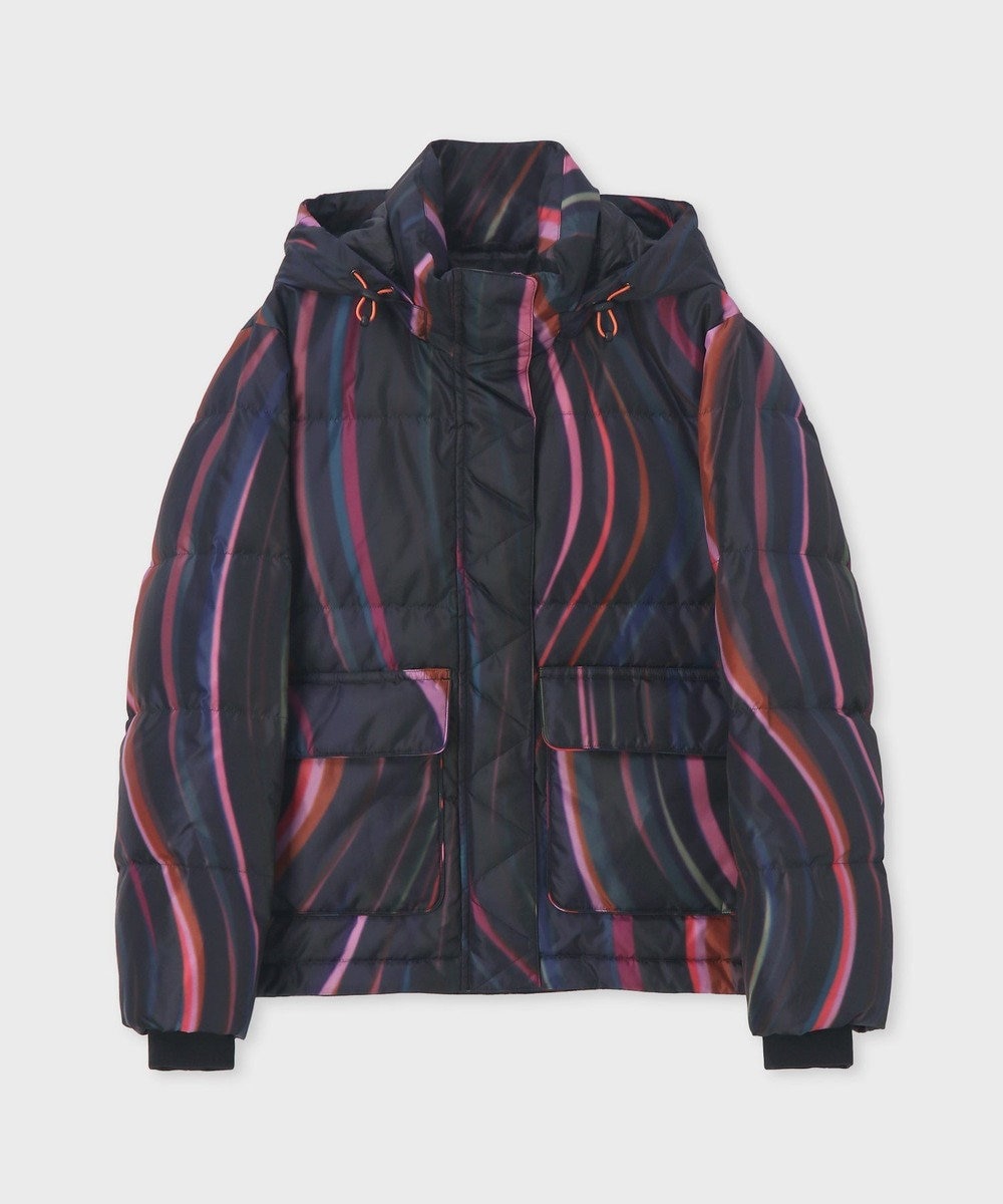 Paul Smith Midnight Swirl ダウン ジャケット ブラック