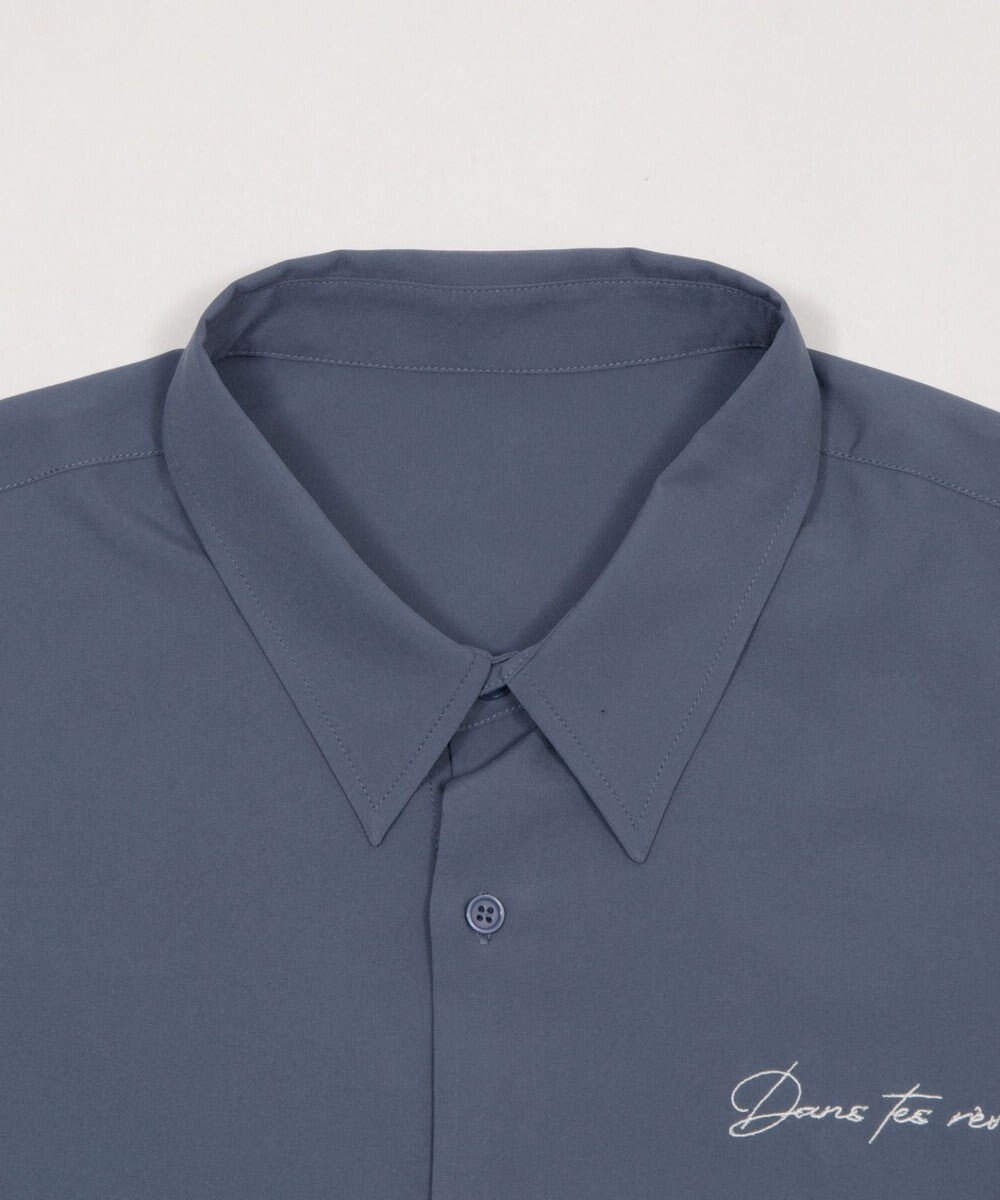 WEGO ワンポイントルーズシャツ（LS） 