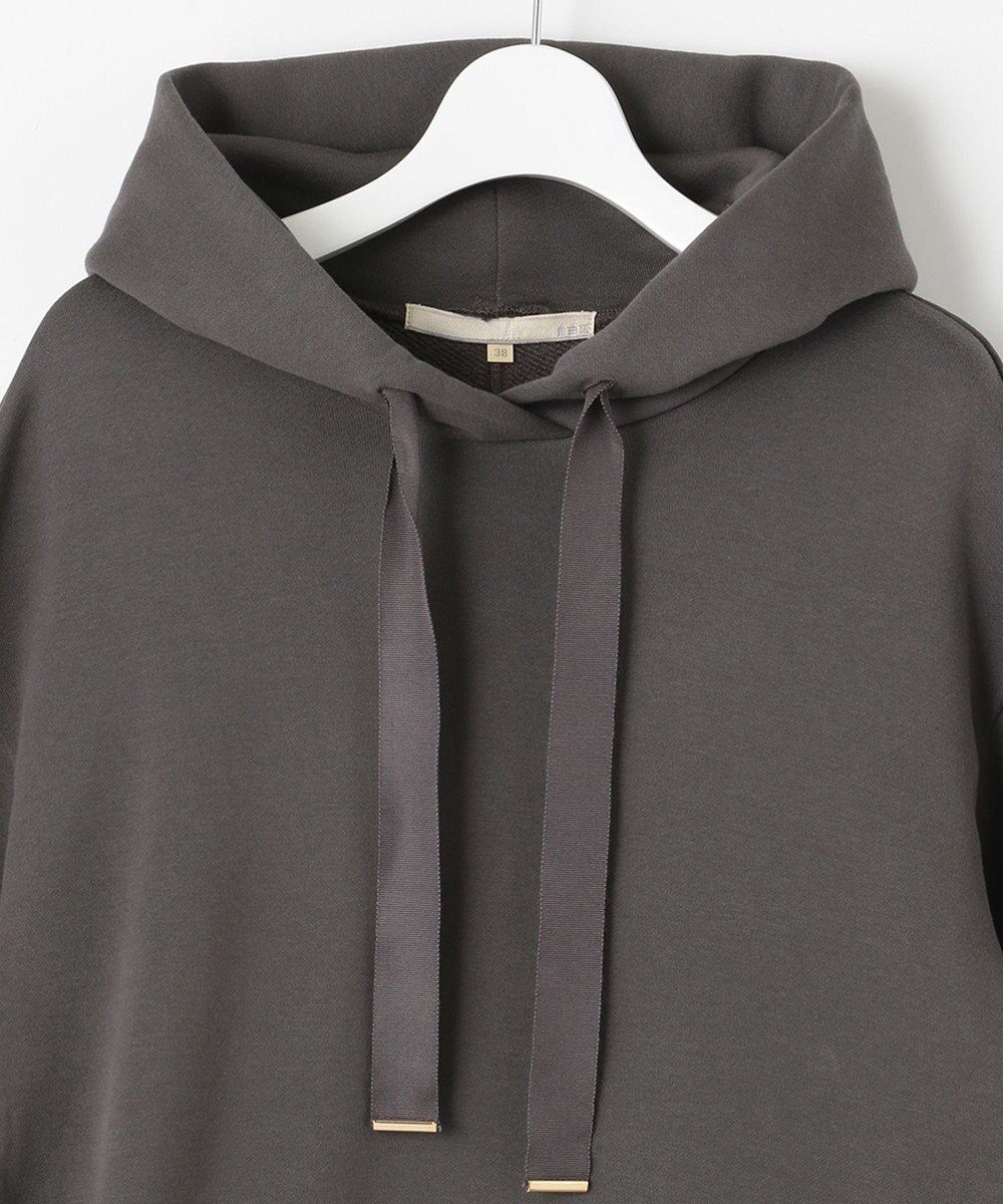 自由区 【洗える】4段裏毛起毛 パーカー 