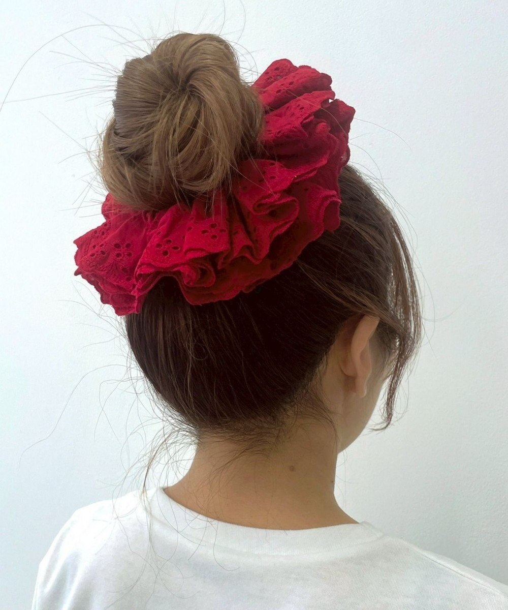 WEGO Lコットンレースシュシュ 