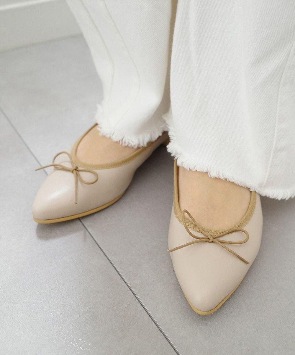 Pointer 日本製 本革大人女子のバレエシューズ 