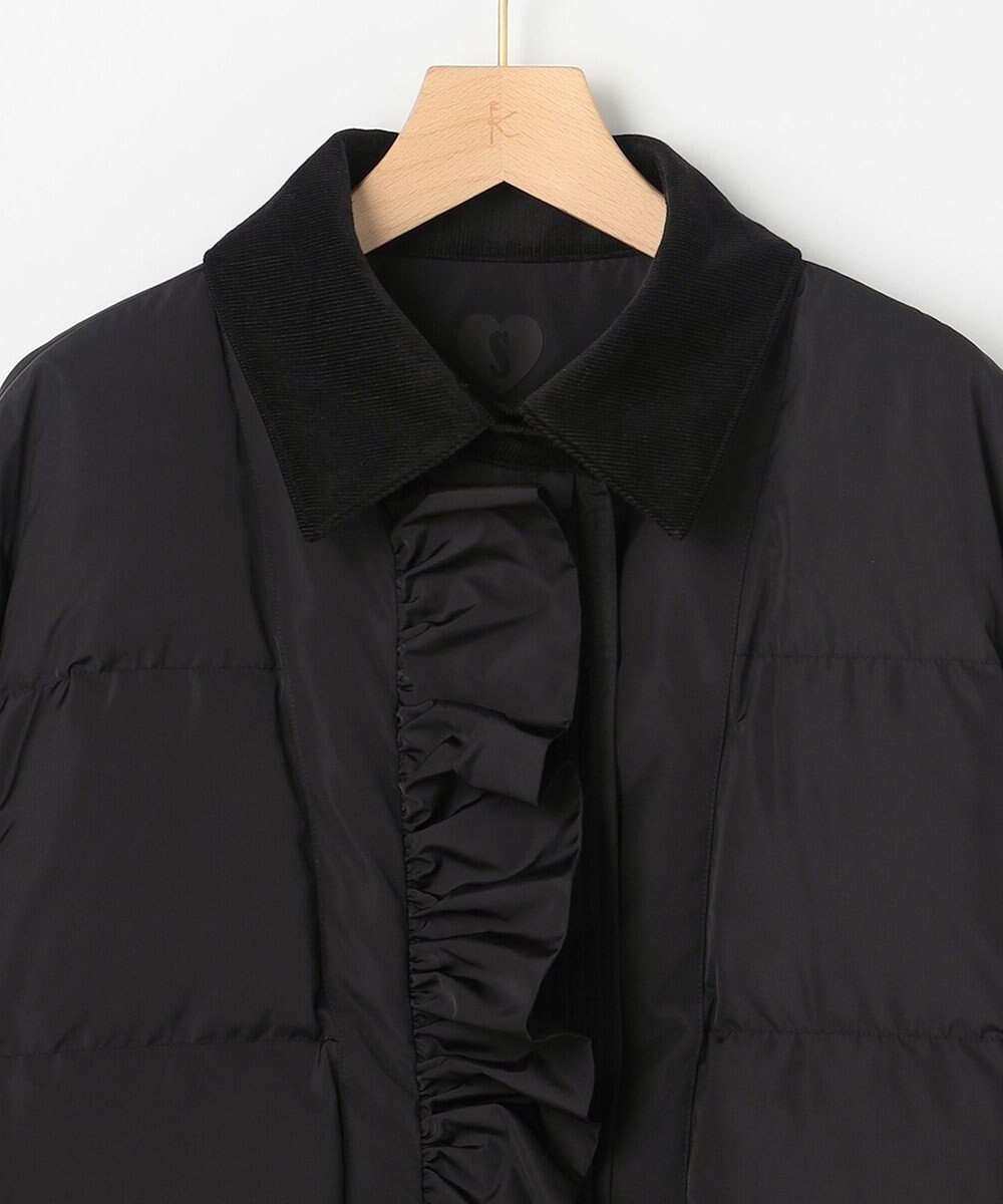 組曲 S 【組曲×setsuko sagittaire】リバーシブルバレル ダウンコート 