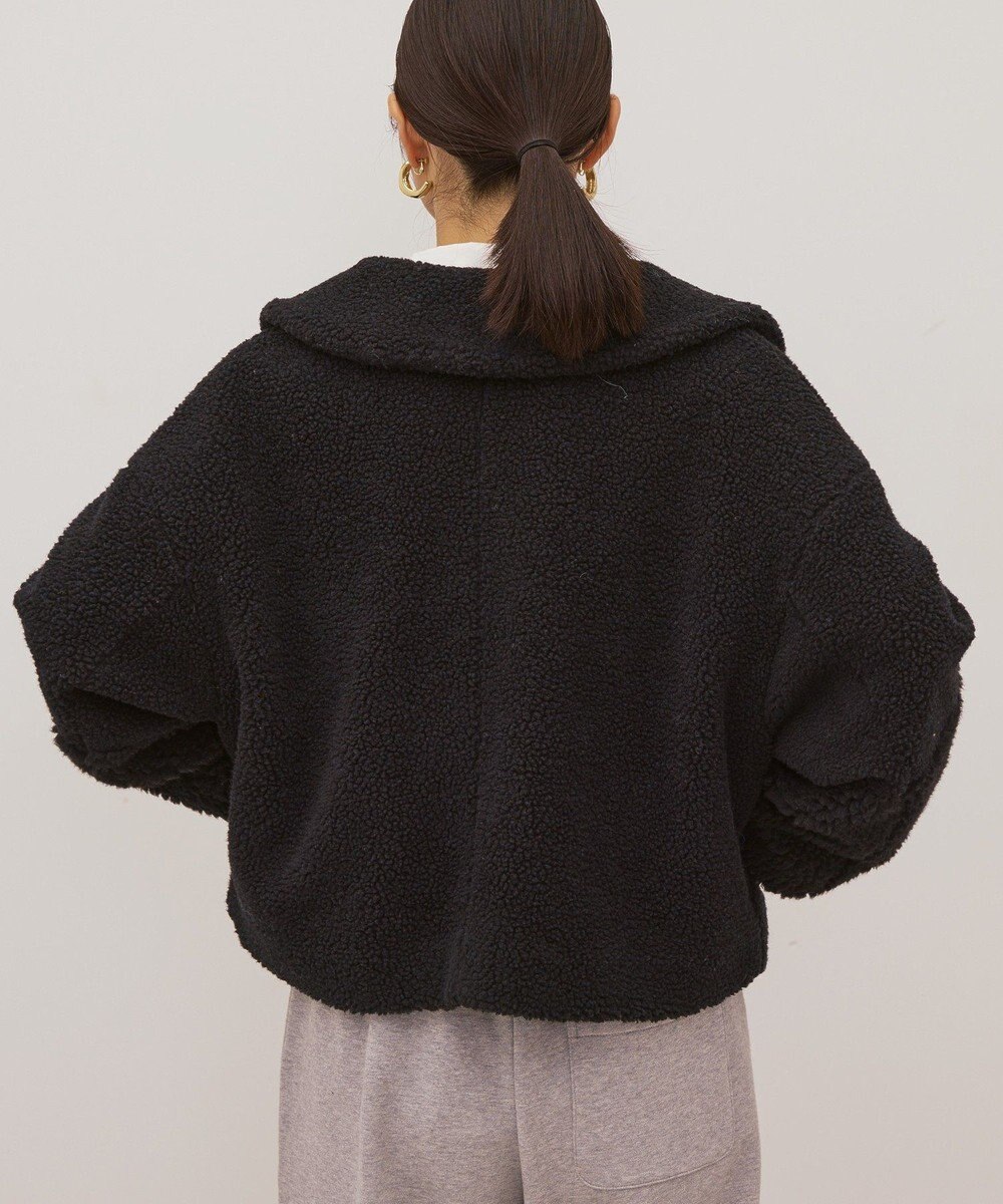 AMERICAN HOLIC 衿付きボアブルゾン 