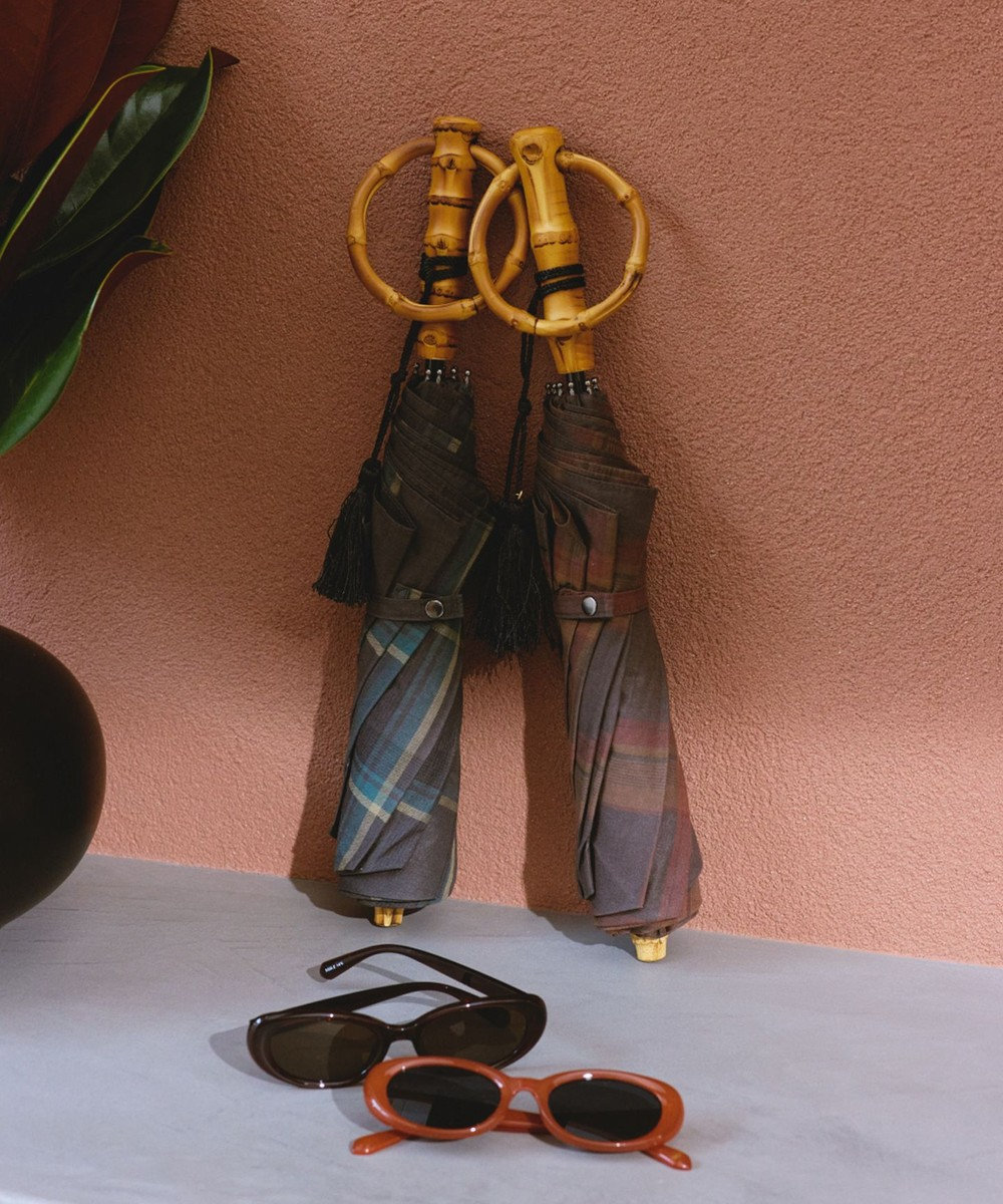 自由区 エアリーチェック アンブレラ 