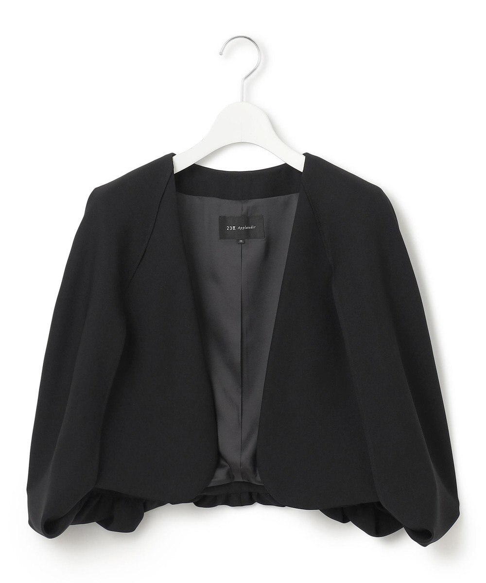 23区 【APPLAUDIR】ライトダブルクロス ボレロジャケット 