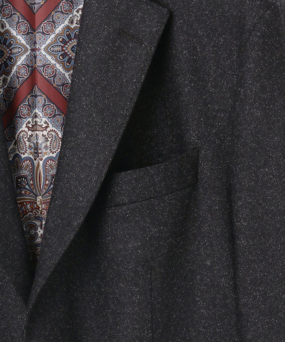 JOSEPH ABBOUD 【キングサイズ・ソフト/JAPANファブリック/LIBERTY柄裏地】ムリネフランネル ジャケット 