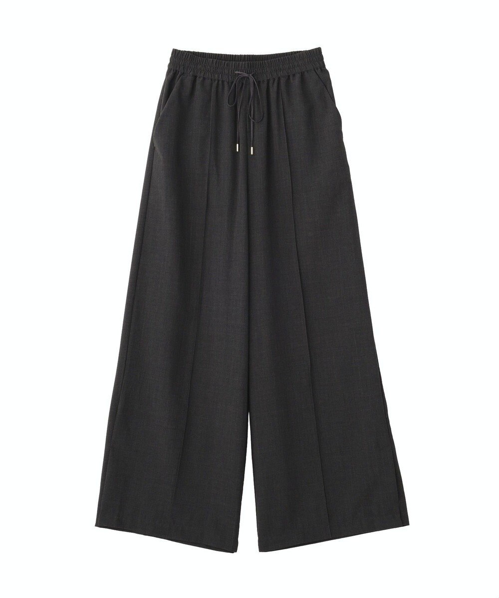 YECCA VECCA 【UVカット】サラサライージーワイドパンツ 