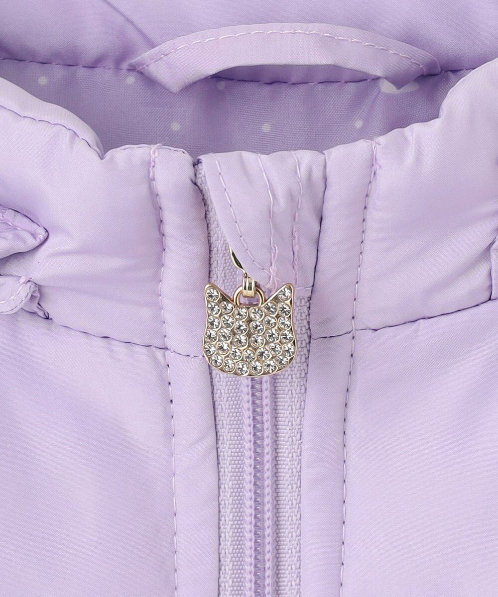 ANY KIDS 【洗濯機OK】中綿リボンコート 