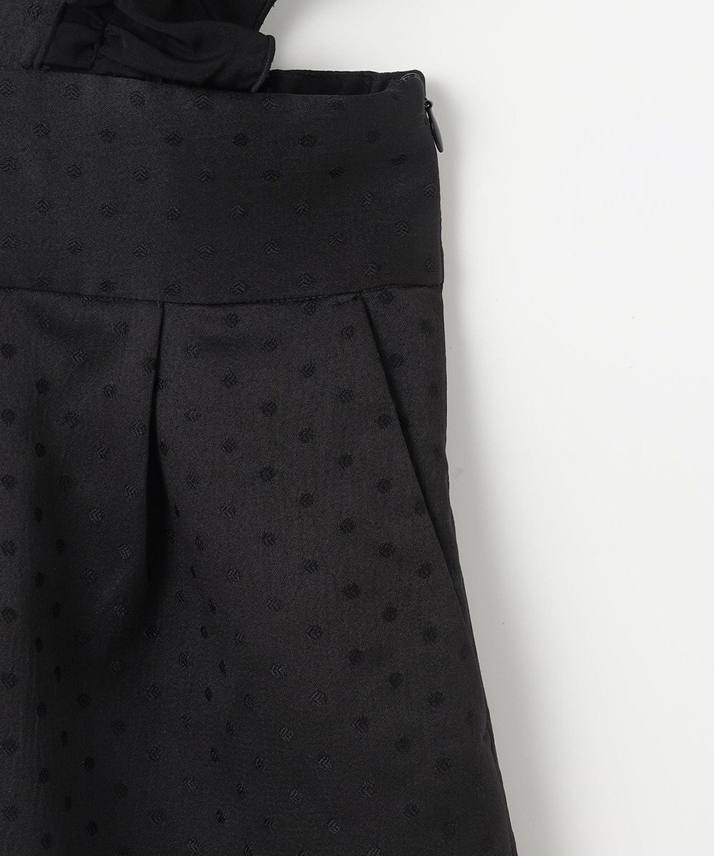 Feroux 【大好評につき追加生産決定！】フリルショルダードット サロペット 