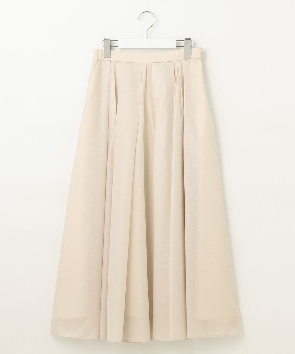 自由区 【洗える・XSサイズあり】シアーシャイニー スカート 