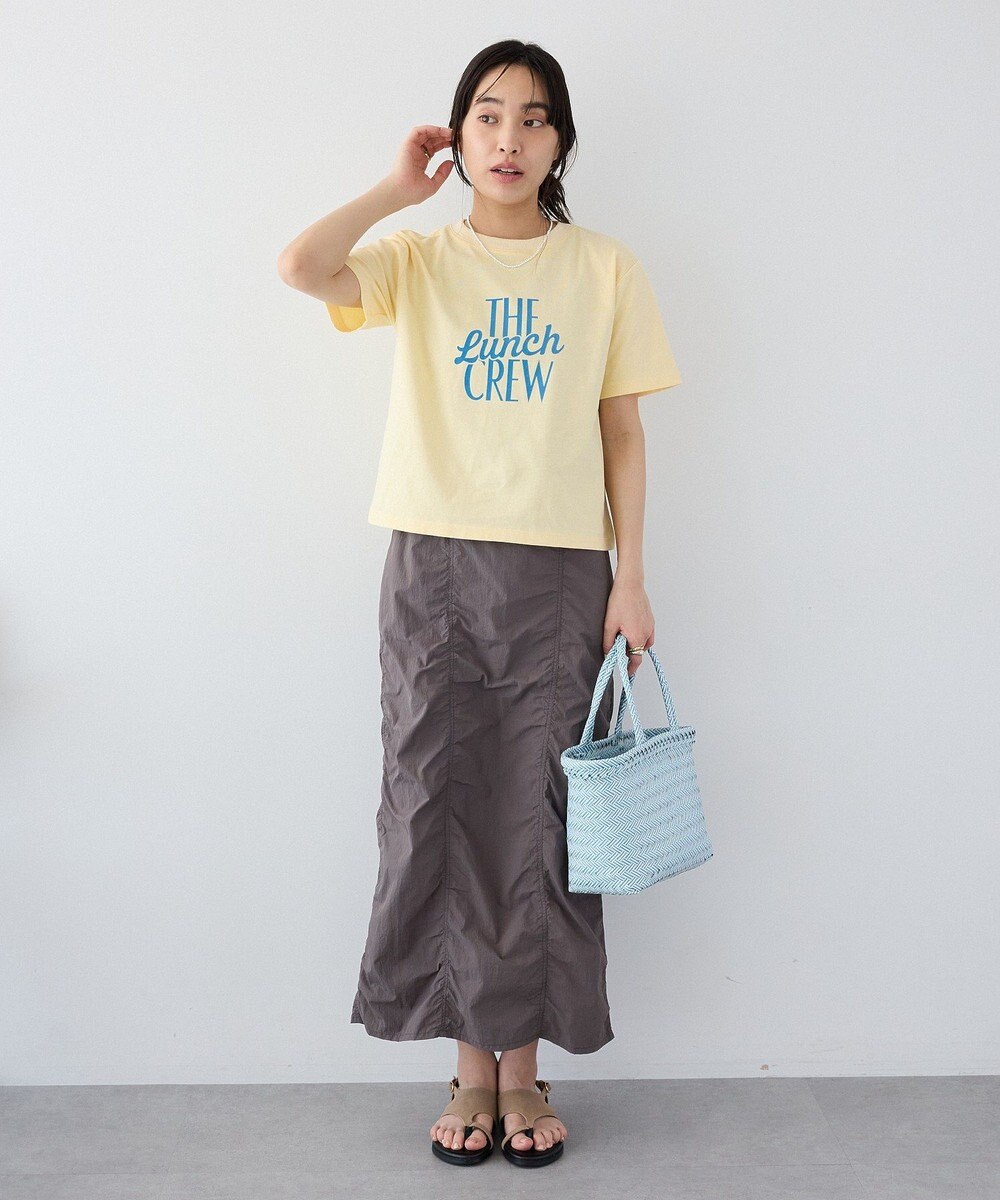 CRAFT STANDARD BOUTIQUE フロッキープリントＴシャツ 