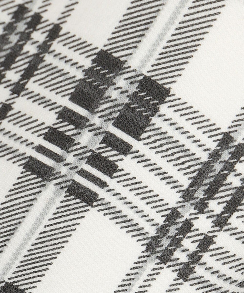 組曲 KIDS 【150-160㎝】シャギーチェック パンツ 