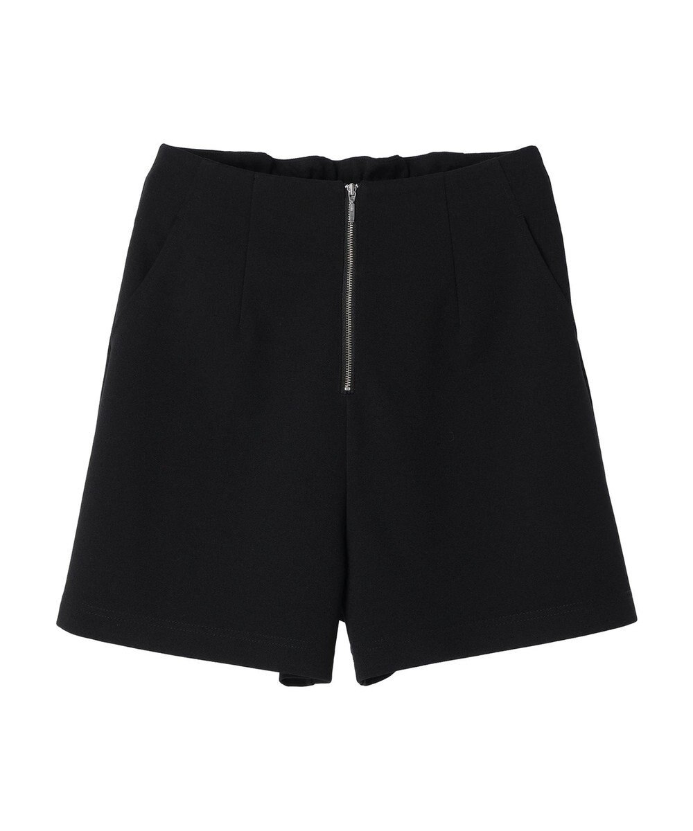 earth music&ecology フロントジップショートパンツ 