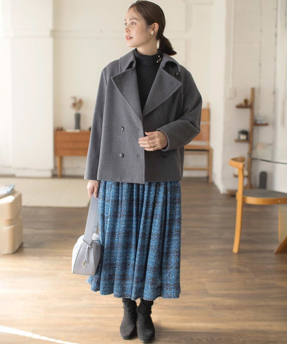 組曲 ショートビーバー ピーコート 