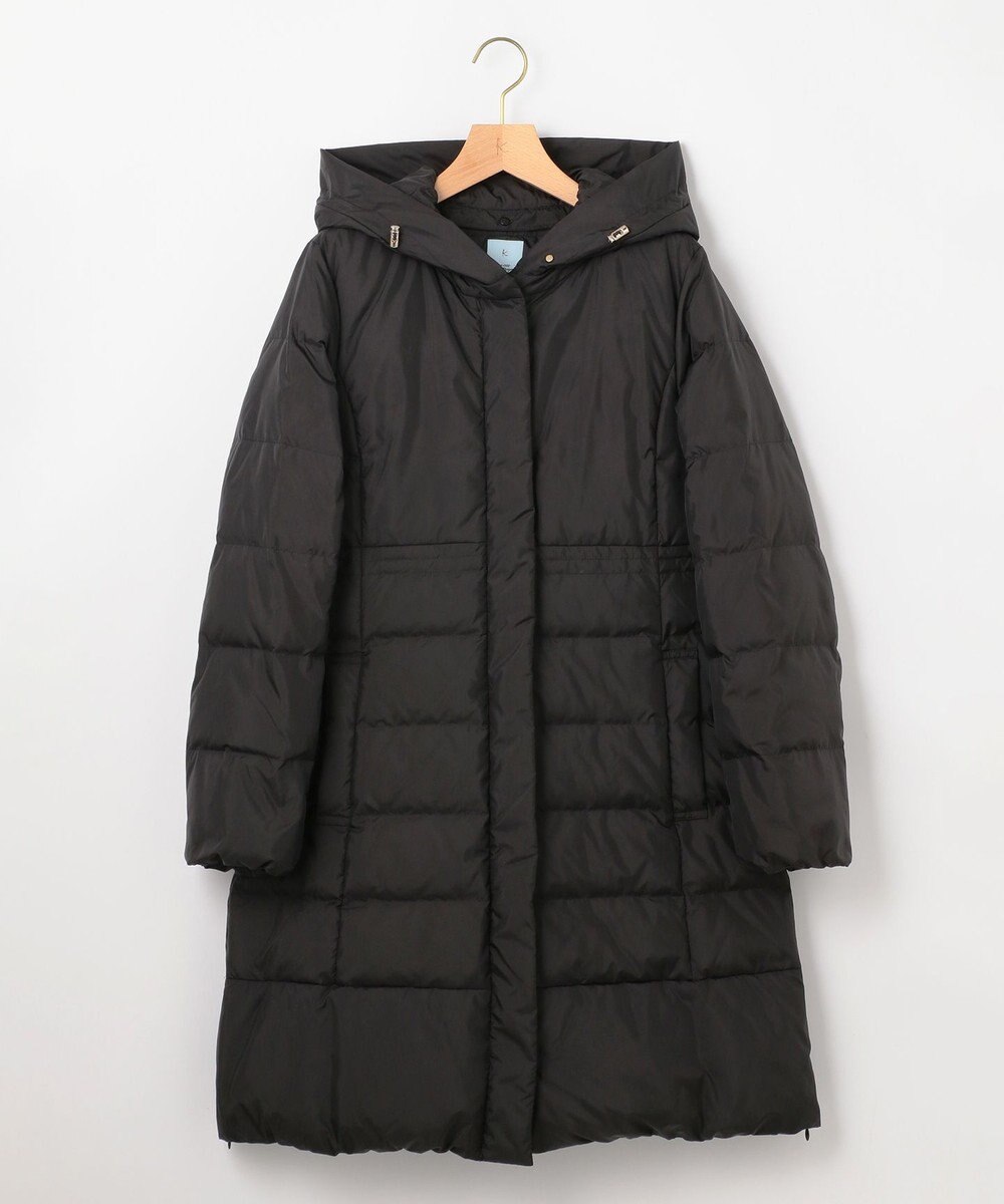 組曲 ライトタフタロングダウンコート 