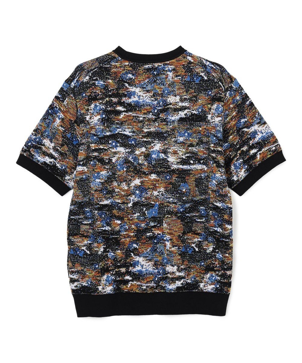 JOSEPH HOMME 【HIGH GRADE LINE】フラワージャガード　クルーネック半袖ニット 