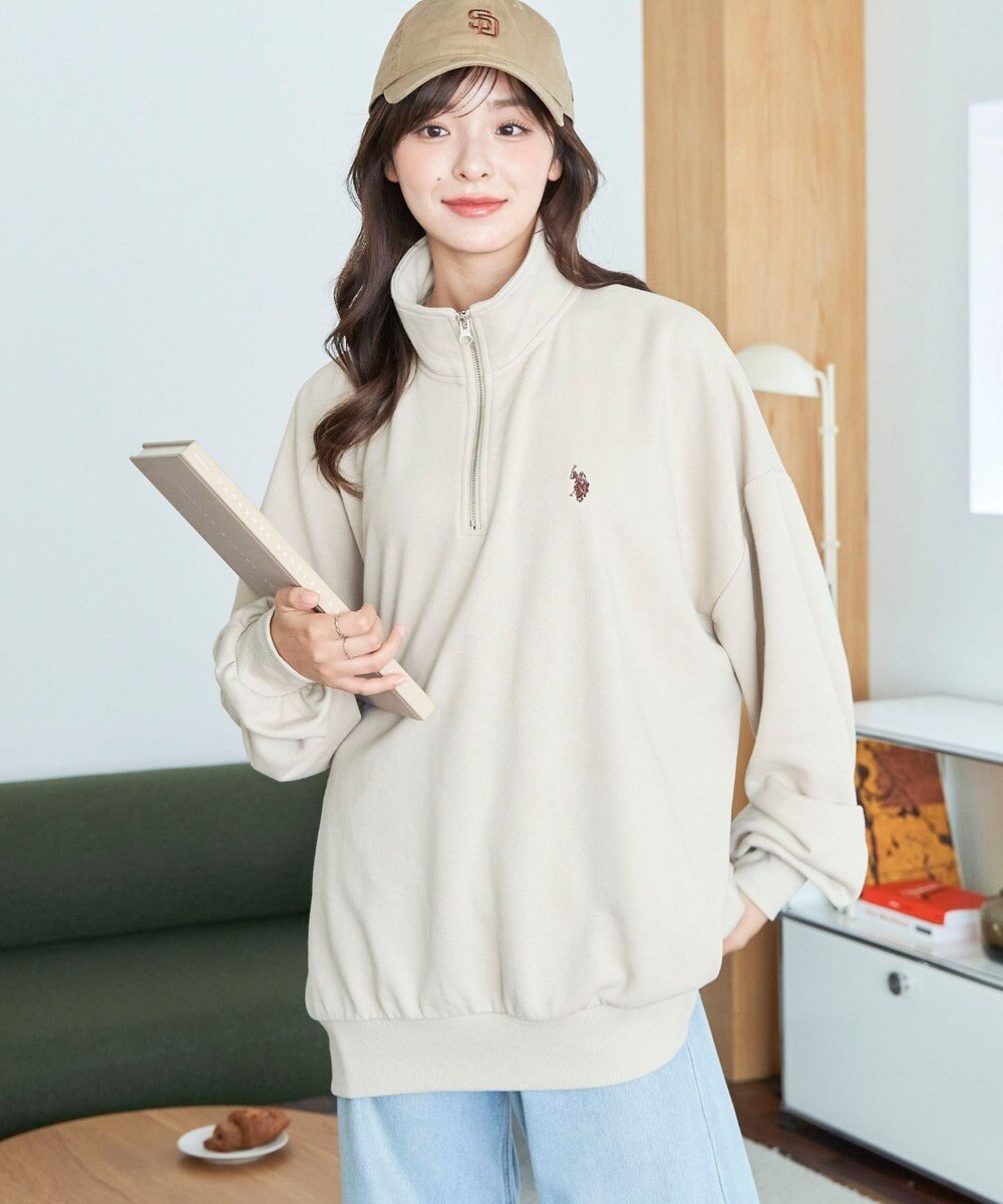 WEGO 【ユニセックス着用ITEM】別注　U.S POLO ASSN.　ハーフZIPPO 