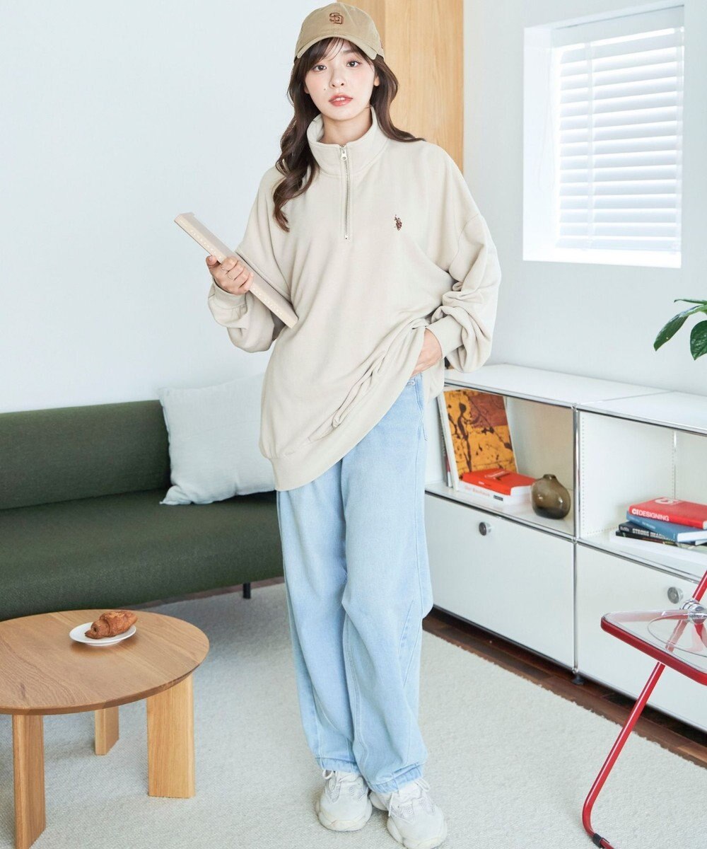 WEGO 【ユニセックス着用ITEM】別注　U.S POLO ASSN.　ハーフZIPPO 