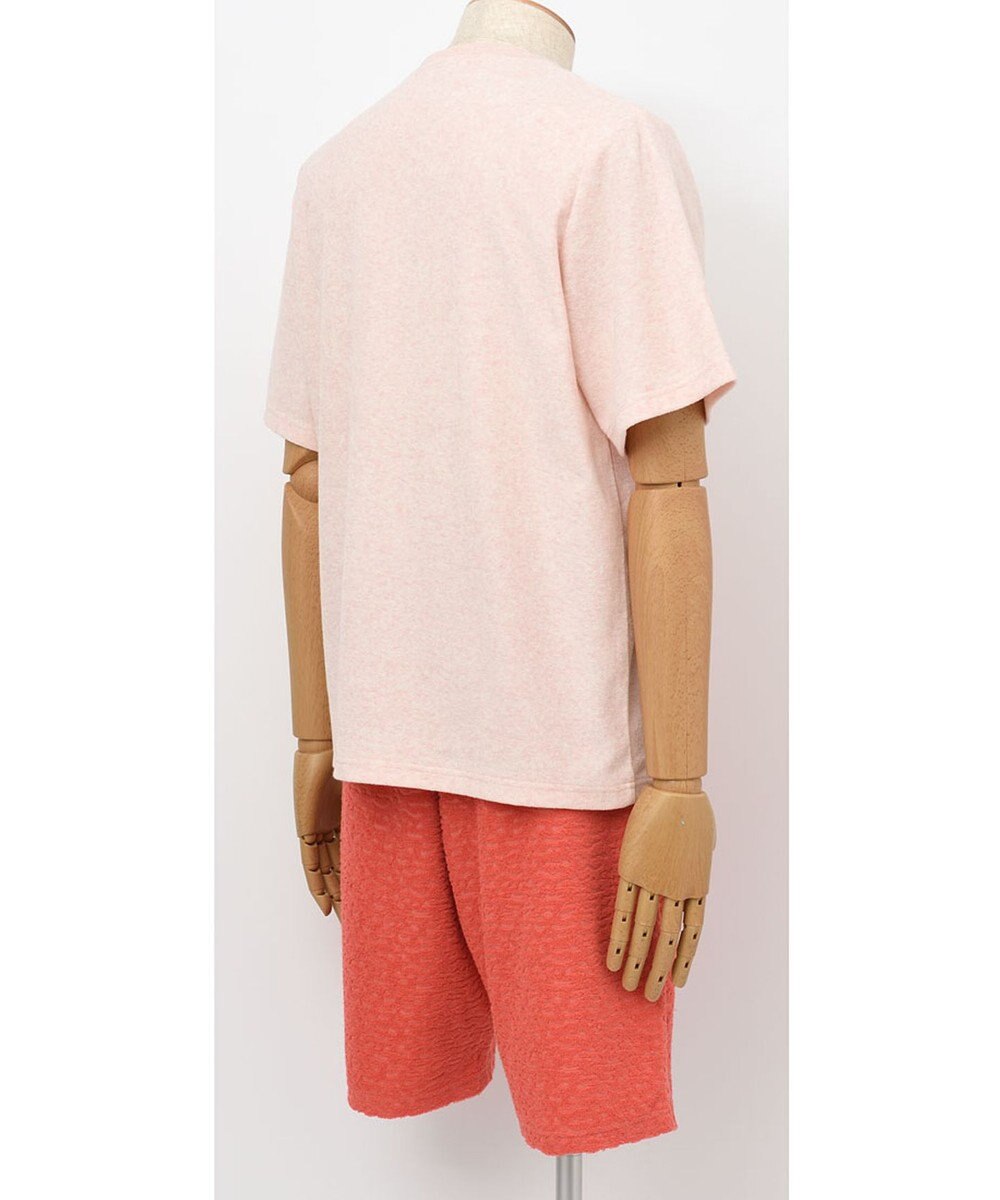 WACOAL MEN WEB限定　ルームウェア　半袖　ひざ上丈　綿混（本体）　前閉じ　/ブロス　GH3301 