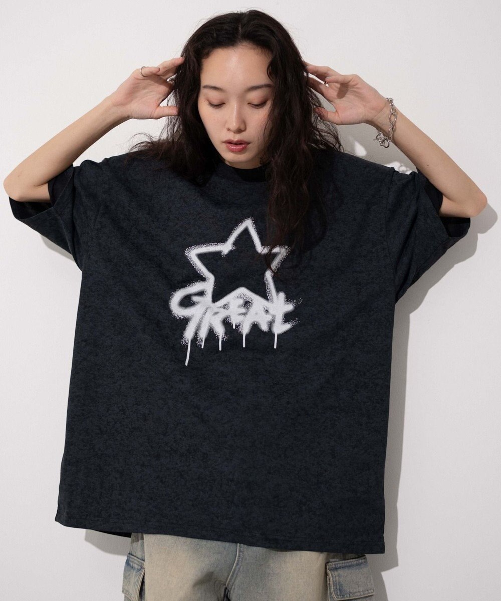 WEGO 【ユニセックス着用ITEM】スノーダイグラフィックT 