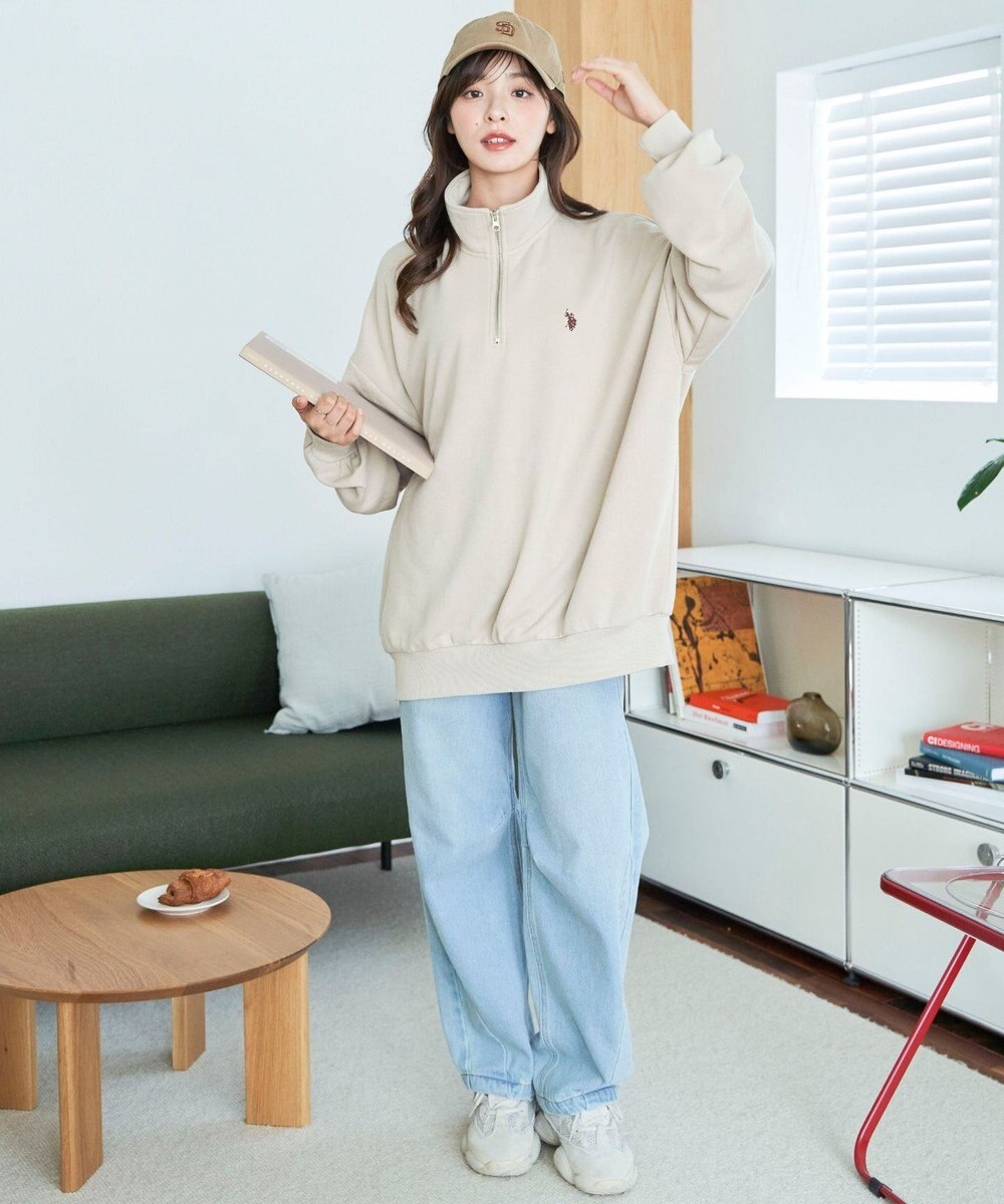 WEGO 【ユニセックス着用ITEM】別注　U.S POLO ASSN.　ハーフZIPPO 