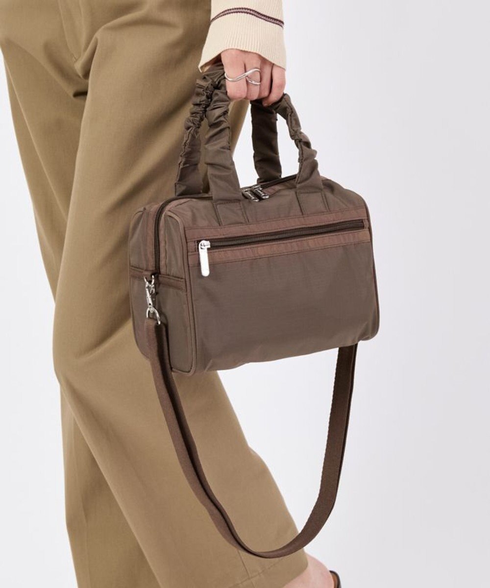 LeSportsac GH EVERYDAY SM SATCHEL /ダークチョコレート 