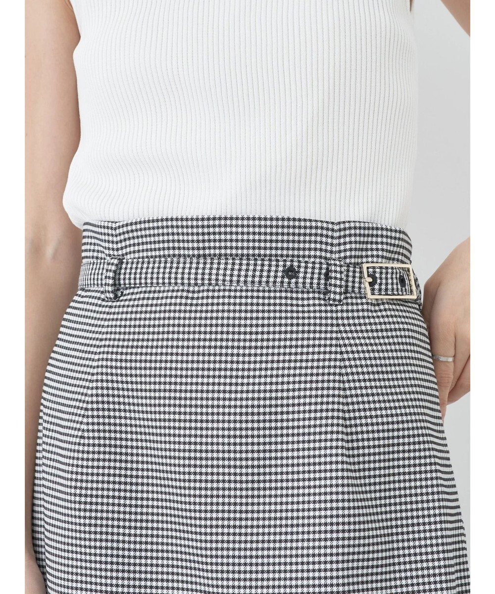 earth music&ecology チェックミニスカート 