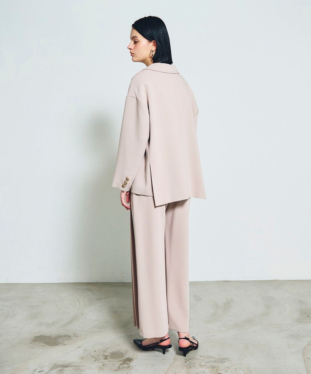 GRACE CONTINENTAL トリアセプリーツパンツ 