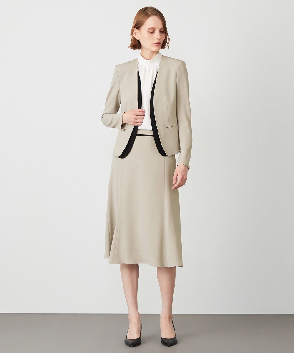 BEIGE， 【L-size】EVA / ハイネックブラウス 