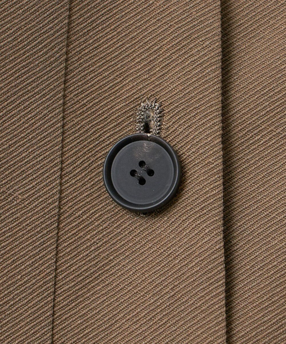 23区 【エステータ】ウールリネン アシンメトリーボタン ベスト 