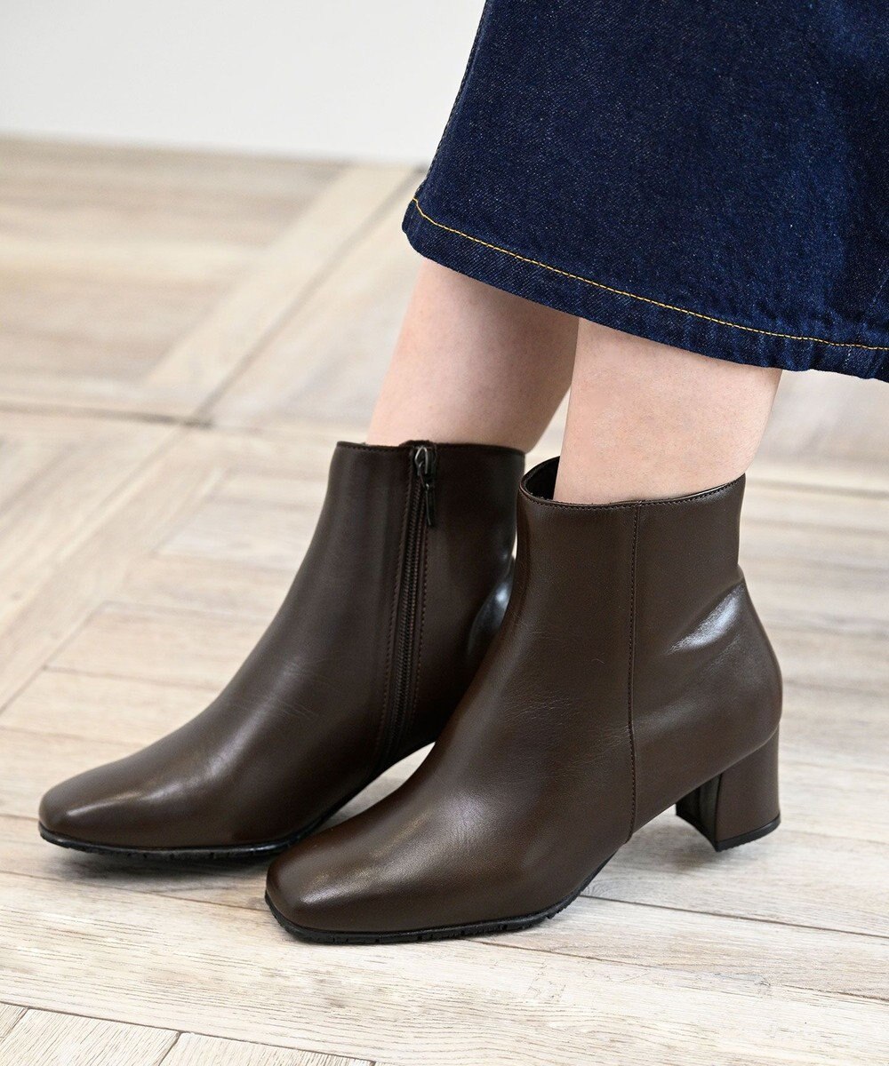 Pointer 【石岡真実さん着用】本革ショートブーツ 