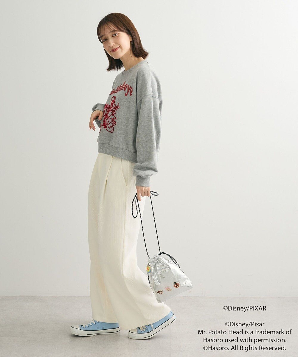 Green Parks トイストーリー／立体ロゴショートプルオーバー 